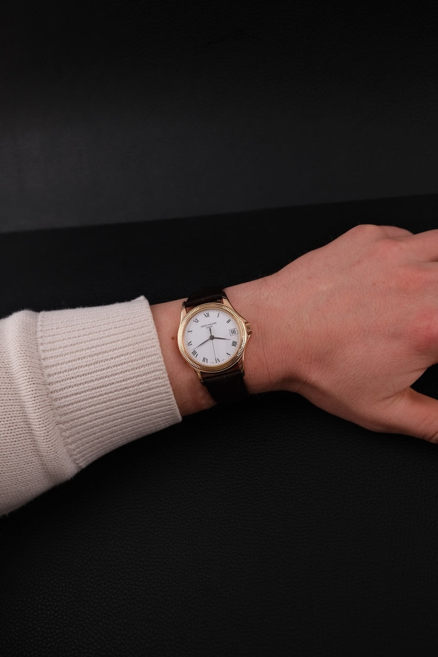Patek Philippe Calatrava 5117R Box + og. Papiere 18k Rose Gold, SERVICED