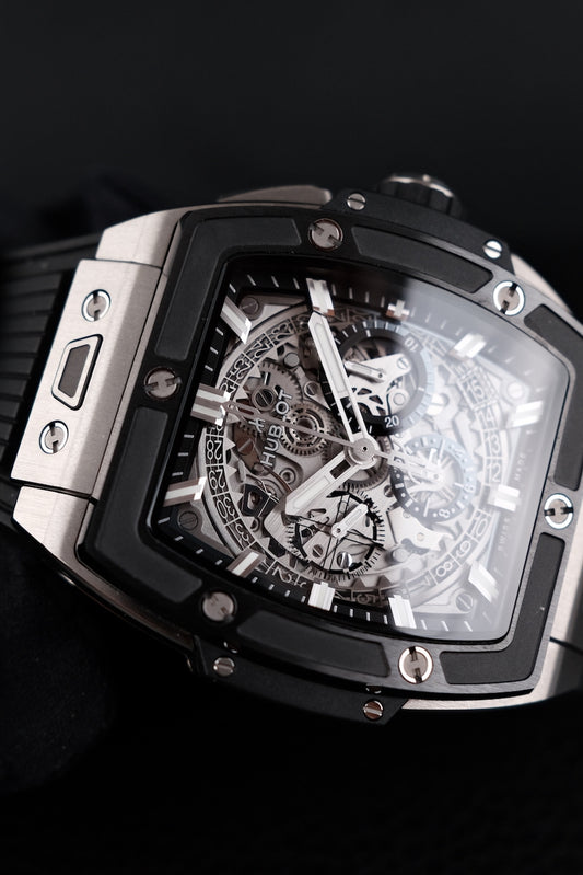 Hublot Spirit of Big Bang Titanium Ceramic 642NM0170RX Box + og. Papiere 2024, 42mm