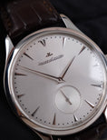 Carica l'immagine nel visualizzatore della galleria, Jaeger-LeCoultre Master Grande Ultra Thin 1358420 Box + og. Papiere German Delivered, SERVICED, Silver Dial
