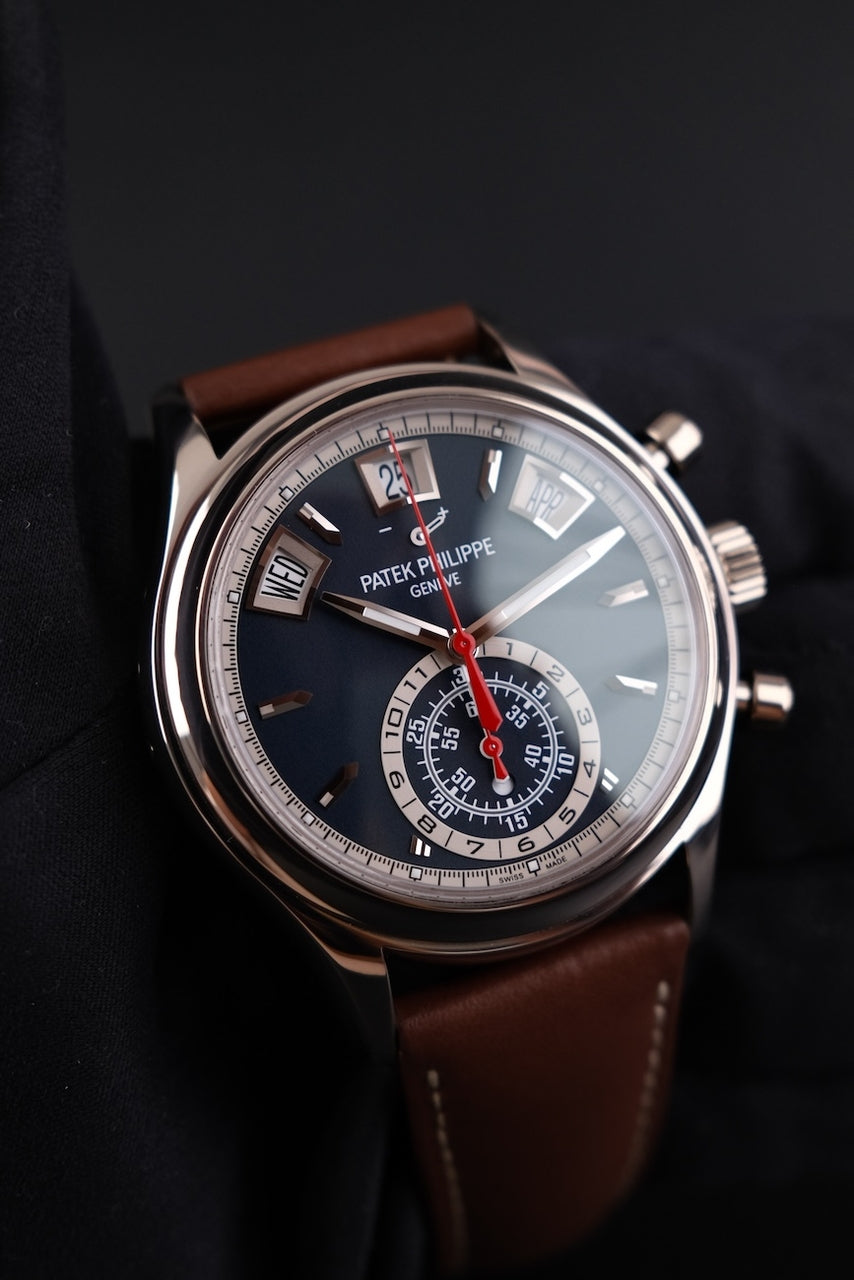 Patek Philippe Annual Calendar Chronograph 5960G - Detailansicht 4