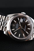Bild in Galerie-Betrachter laden, Rolex Datejust 41 126300 Box + og. Papiere Jubilee, LC100, First Buyer's Invoice, Black Dial
