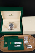 Bild in Galerie-Betrachter laden, Rolex Datejust 41 126300 Box + og. Papiere Jubilee, LC100, First Buyer's Invoice, Black Dial

