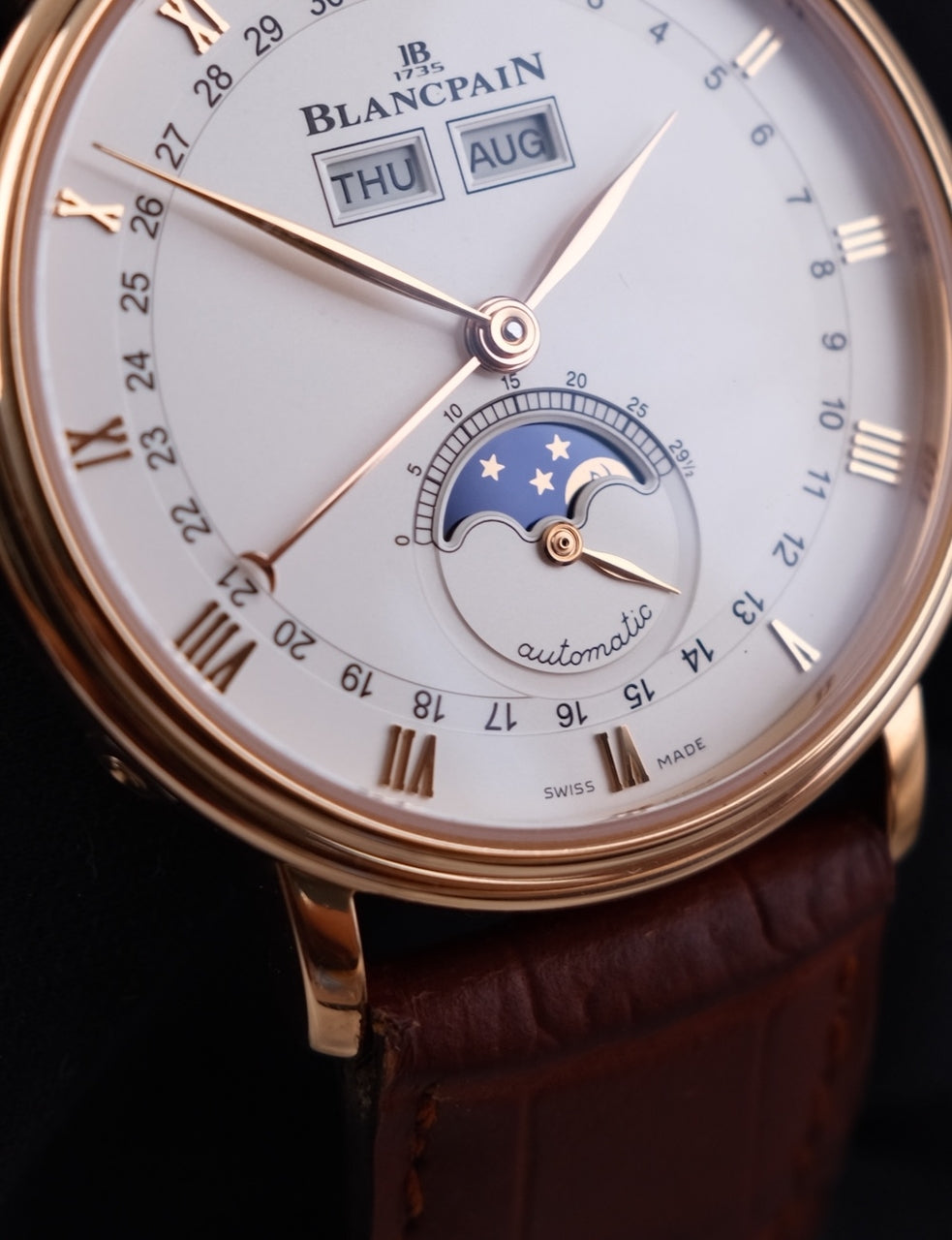 Blancpain Villeret Quantieme Complet 6263-3642-55B - Detailansicht 5
