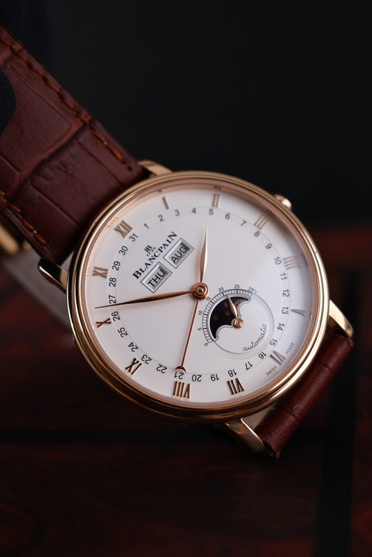 Blancpain Villeret Quantieme Complet 6263-3642-55B - Thumbnail