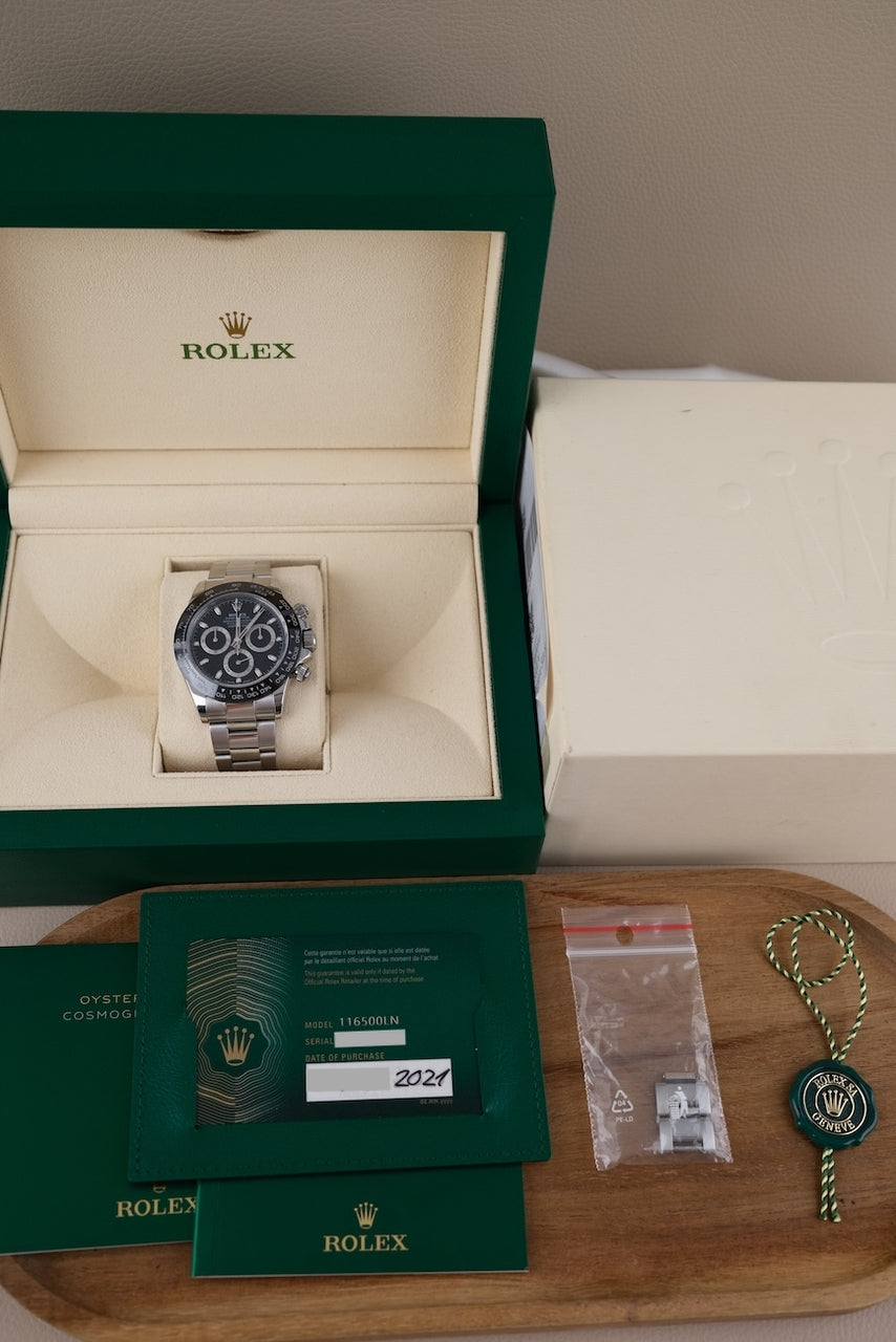 Rolex Daytona 116500LN - Papiere und oder Lieferumfang