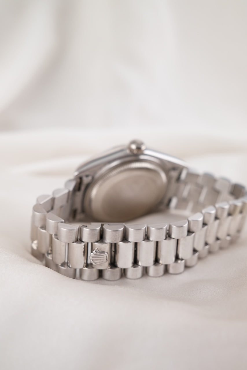 Rolex Day-Date 36 18039 Black Dial, 18k White Gold