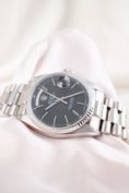 Cargar la imagen en la vista de la galería, Rolex Day-Date 36 18039 Black Dial, 18k White Gold
