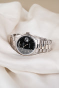 Cargar la imagen en la vista de la galería, Rolex Day-Date 36 18039 Black Dial, 18k White Gold
