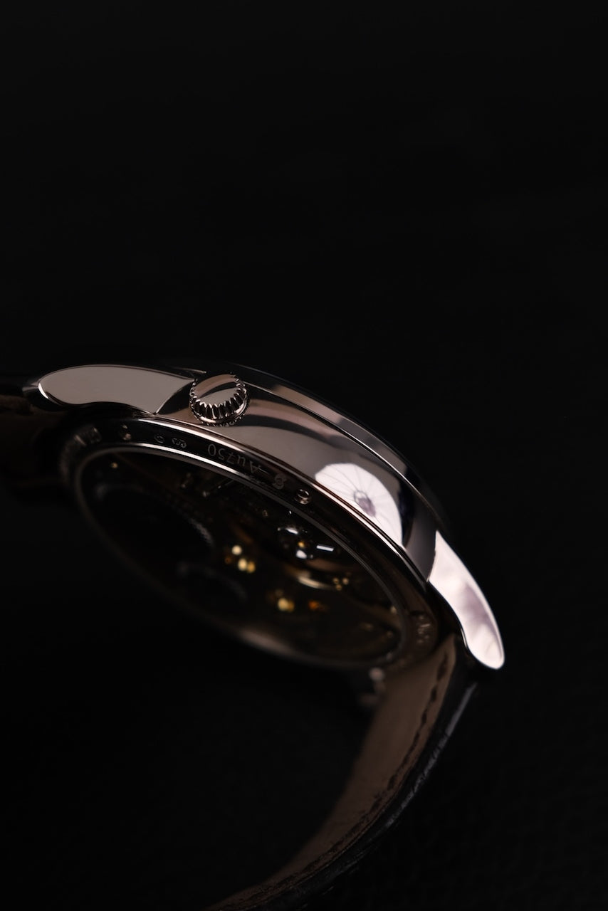 Moritz Grossmann GMT MG002155 Box + og. Papiere 18k White Gold, 41mm