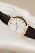 Cargar la imagen en la vista de la galería, Vacheron Constantin Patrimony 92240 Box + og. Papiere 18k Gold, SERVICED, "25 Jahre Sega"
