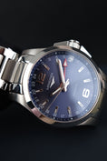 Cargar la imagen en la vista de la galería, Longines Conquest GMT L3.687.4.99.6 Box + og. Papiere 2024 Longines Service, German Delivered

