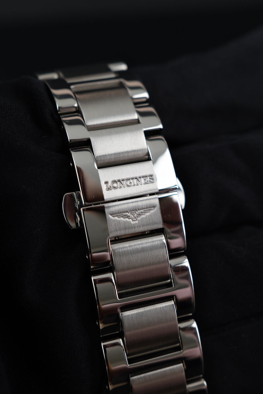 Longines Conquest GMT L3.687.4.99.6 Box + og. Papiere 2024 Longines Service, German Delivered