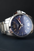 Cargar la imagen en la vista de la galería, Longines Conquest GMT L3.687.4.99.6 Box + og. Papiere 2024 Longines Service, German Delivered
