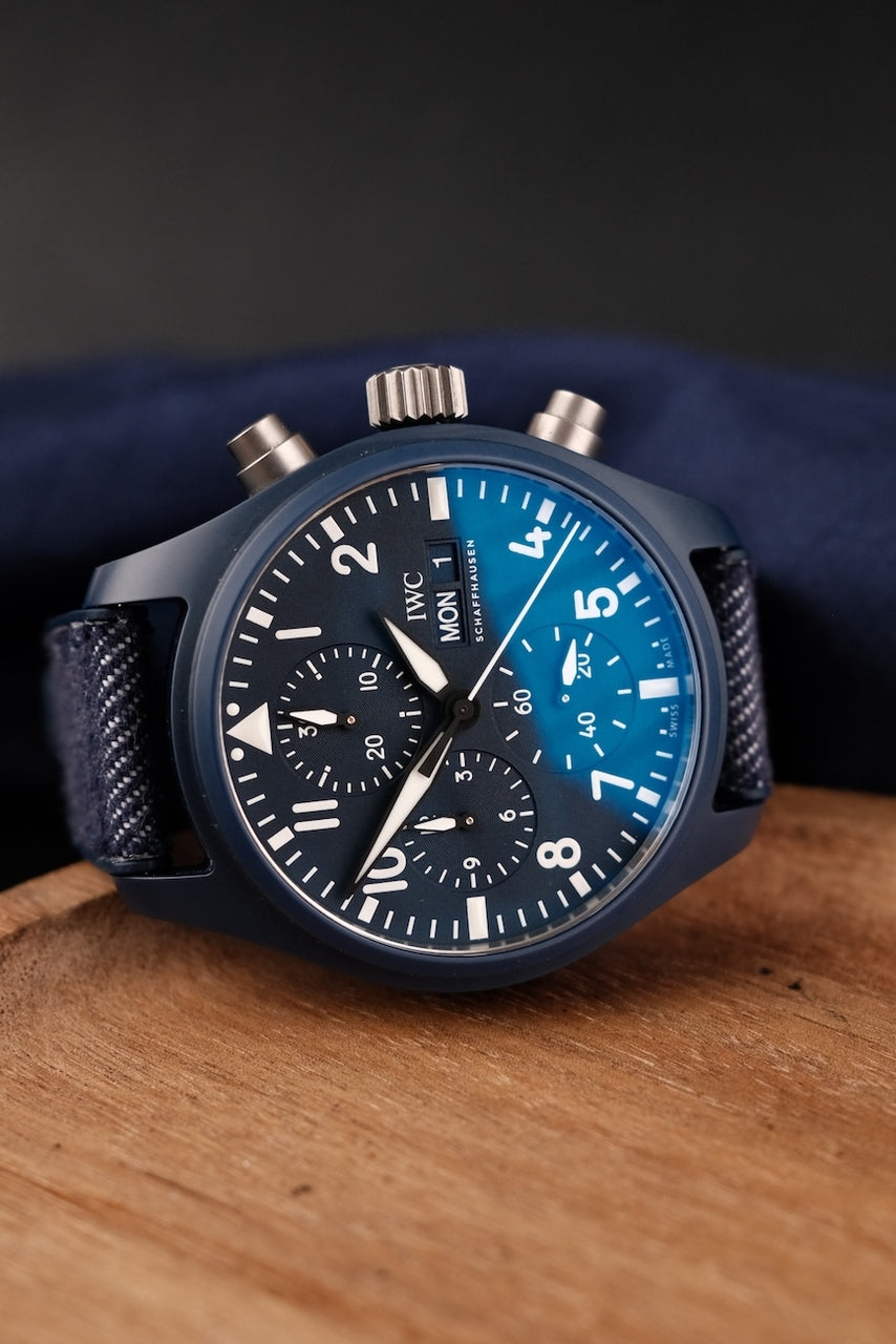 IWC Pilot‘s Watch Chrono 41 Top Gun Oceana Ceramic IW389404 - Detailansicht 3