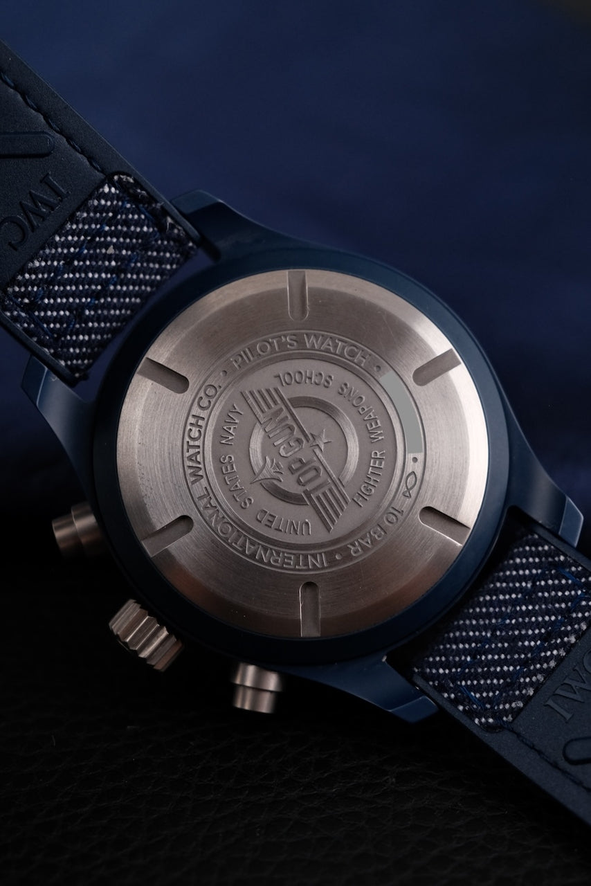 IWC Pilot‘s Watch Chrono 41 Top Gun Oceana Ceramic IW389404 - Detailansicht 8