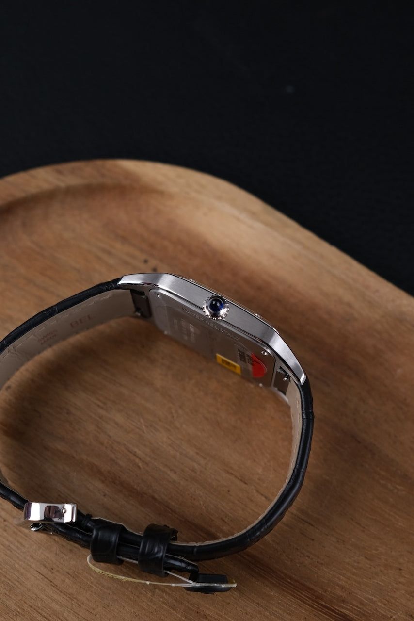Cartier Santos Dumont Black Lacquer WSSA0046 - Detailansicht 10