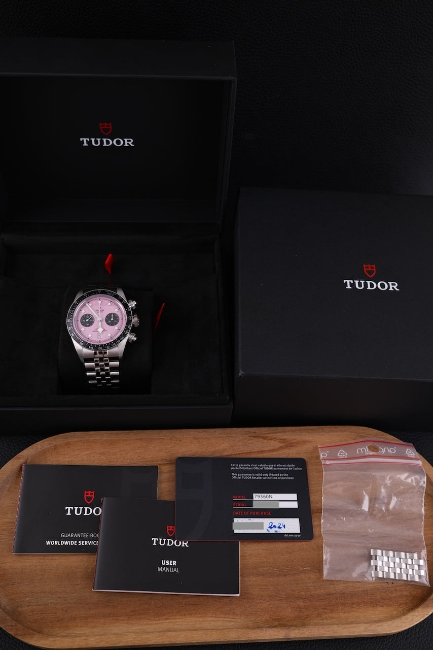 Tudor Black Bay Chrono  M79360N-0019 - Papiere und oder Lieferumfang