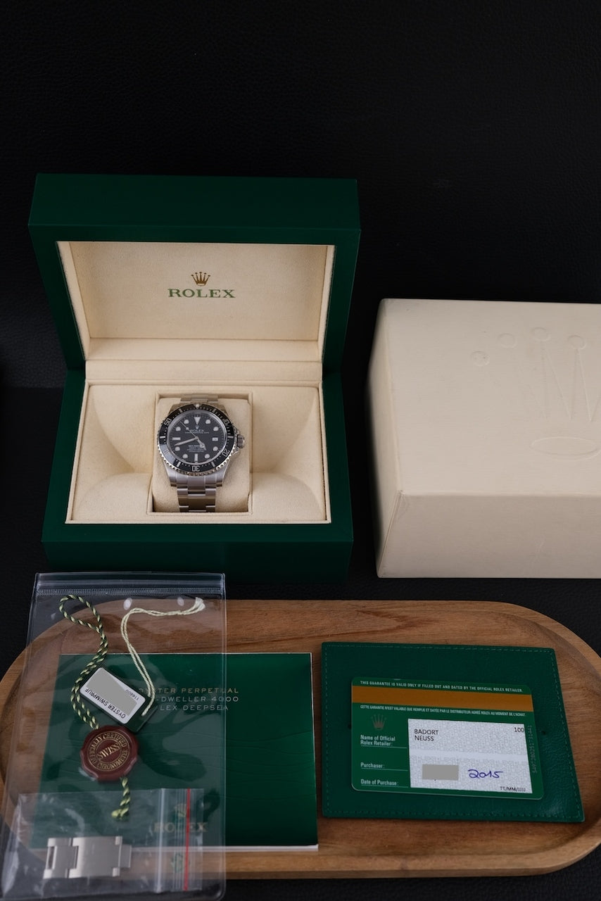 Rolex Sea-Dweller 4000 116600 - Papers and documentation
