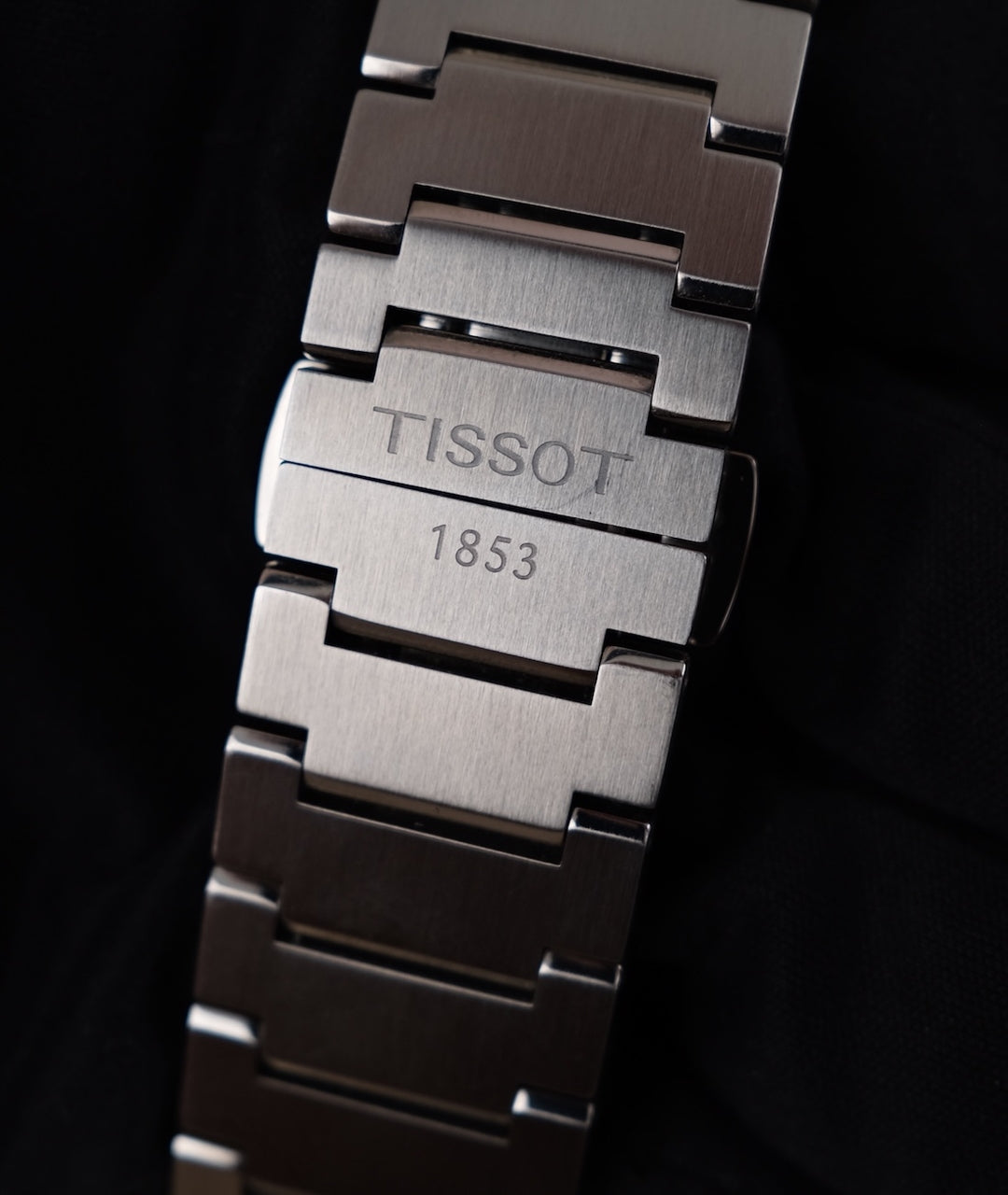 Tissot PRX Chronograph T137.427.11.011.00 Box + og. Papiere White Dial, incl. Delugs Rubber Strap with Butterfly Clasp