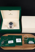 Bild in Galerie-Betrachter laden, Rolex Datejust 41 126334 Box + og. Papiere Blue Stick Dial, Jubilee

