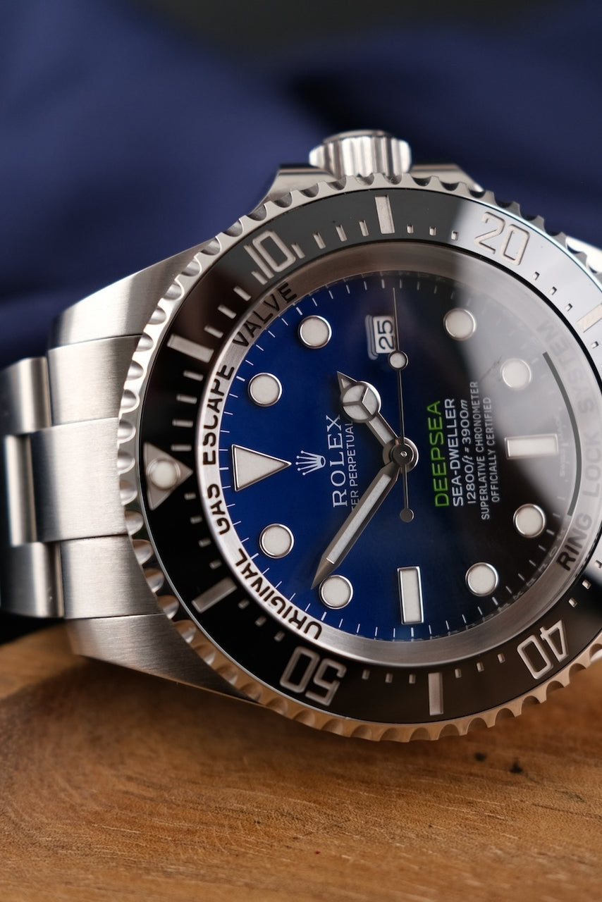 Rolex Sea-Dweller Deepsea 116660 Box + og. Papiere James Cameron, LC100