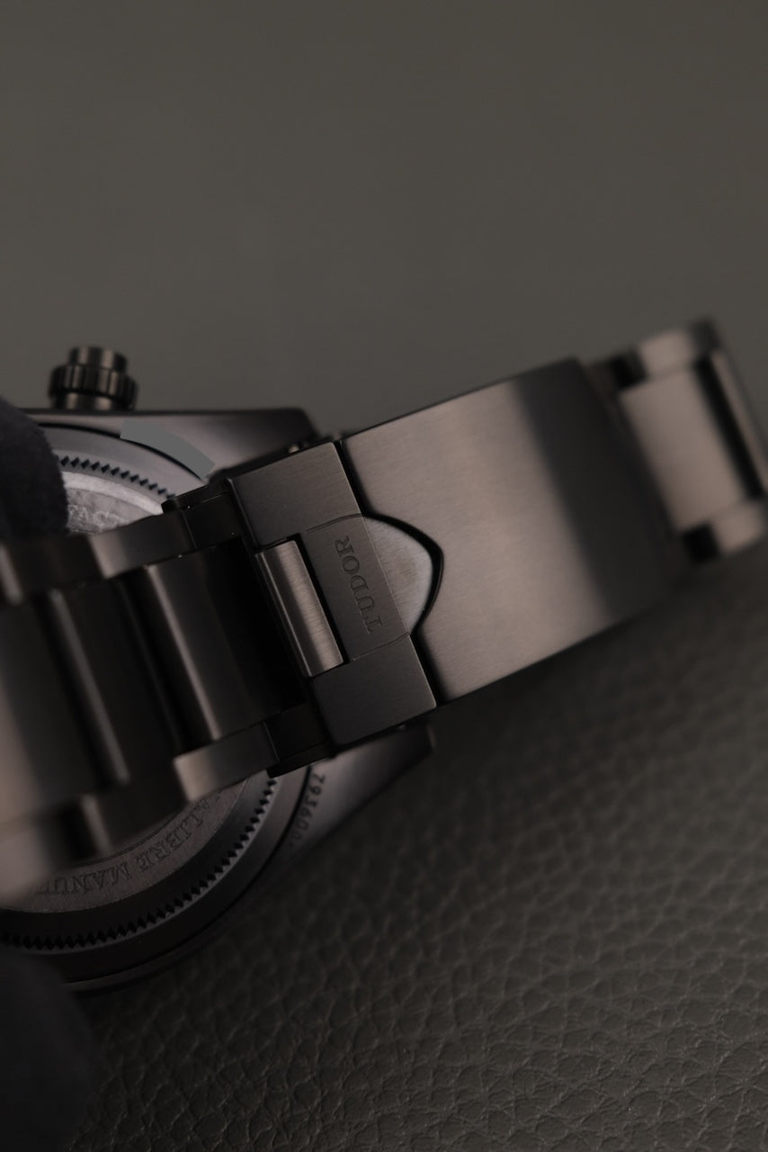 Tudor Black Bay Chrono Dark 79360DK Box + og. Papiere Limited "All Blacks" Rugby Editon