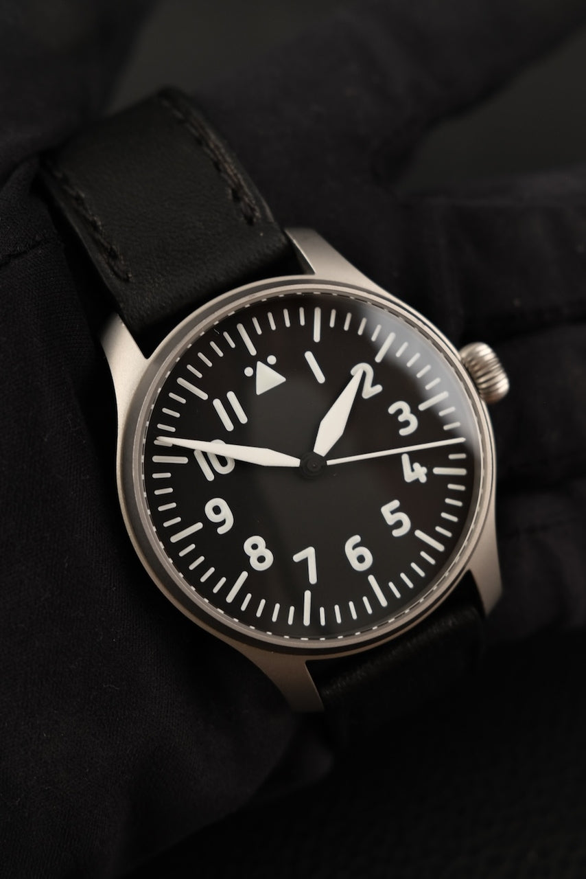Stowa Verus 40 no Date Automatic Stowa Versus No Date Box + og. Papiere