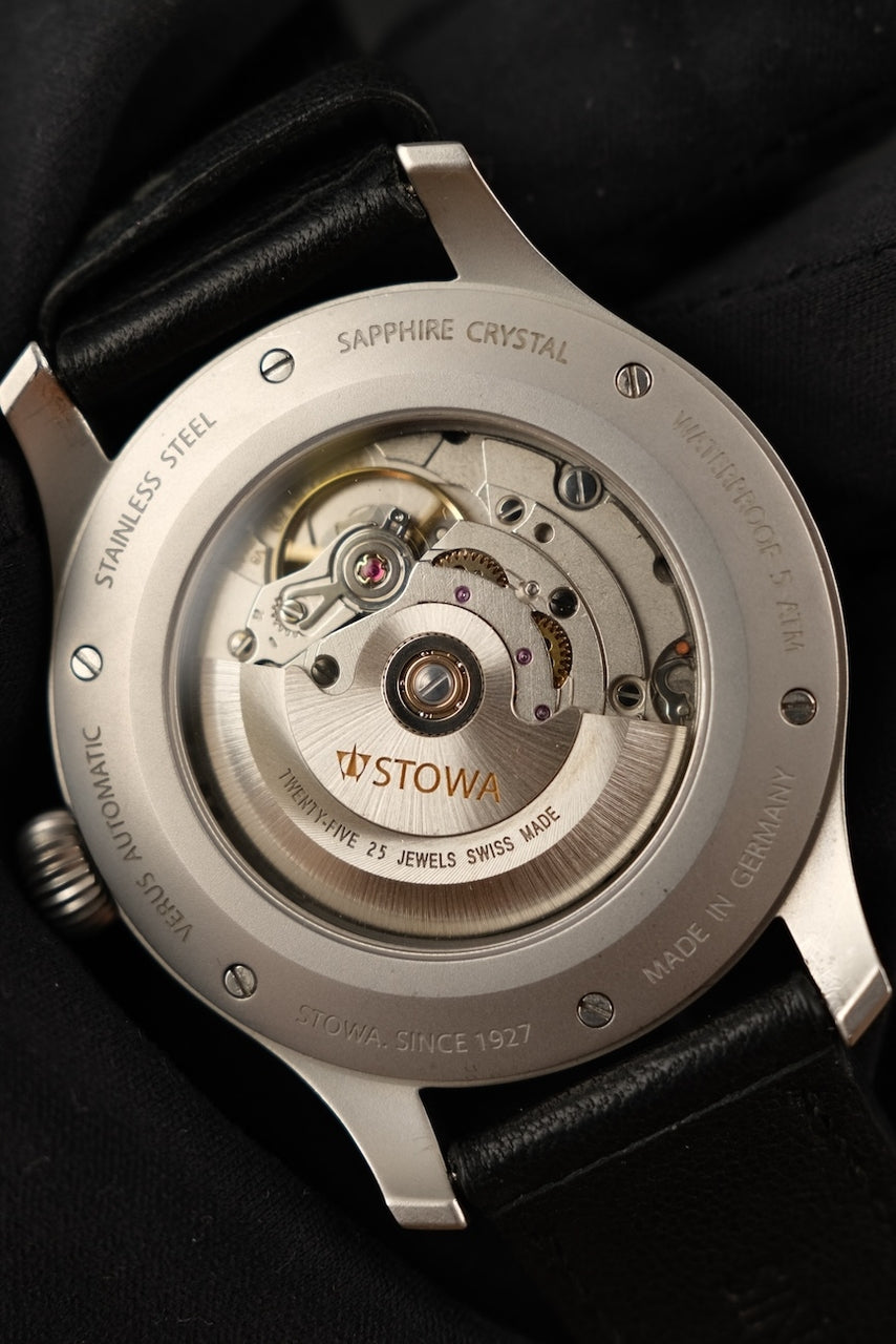 Stowa Verus 40 no Date Automatic Stowa Versus No Date Box + og. Papiere