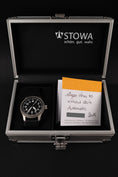 Cargar la imagen en la vista de la galería, Stowa Verus 40 no Date Automatic Stowa Versus No Date Box + og. Papiere
