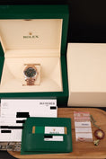 Carica l'immagine nel visualizzatore della galleria, Rolex Day-Date 40 228235 Box + og. Papiere Olive Dial, SERVICED, First Buyer's Invoice, LC EU
