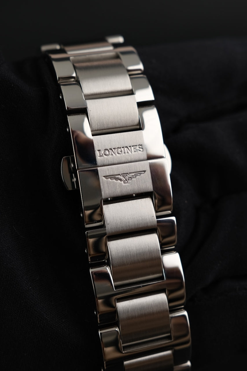 Longines Conquest GMT 41 L36874566 Box + og. Papiere 2025, German Delivered, Black Dial