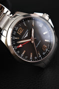 Cargar la imagen en la vista de la galería, Longines Conquest GMT 41 L36874566 Box + og. Papiere 2025, German Delivered, Black Dial
