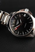 Cargar la imagen en la vista de la galería, Longines Conquest GMT 41 L36874566 Box + og. Papiere 2025, German Delivered, Black Dial

