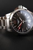 Cargar la imagen en la vista de la galería, Longines Conquest GMT 41 L36874566 Box + og. Papiere 2025, German Delivered, Black Dial
