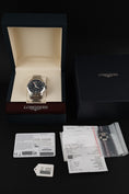 Cargar la imagen en la vista de la galería, Longines Conquest GMT 41 L36874566 Box + og. Papiere 2025, German Delivered, Black Dial
