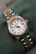 Bild in Galerie-Betrachter laden, Rolex Lady-Datejust 69173 Box + og. Papiere White Diamond Dial, Serviced

