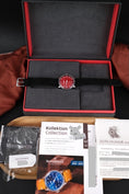 Bild in Galerie-Betrachter laden, Meistersinger Form Und Stil Neo NE911D Box + og. Papiere Red Dial, German First Buyer's Invoice
