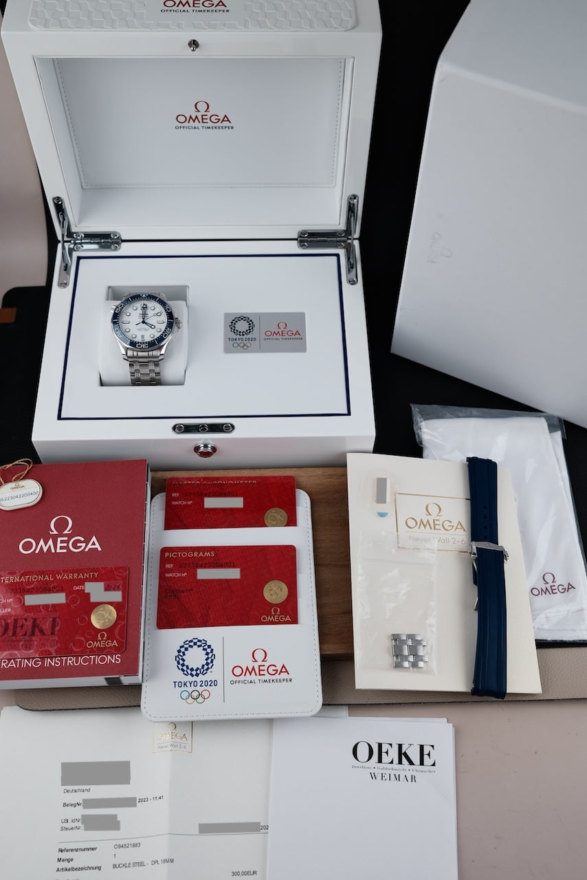 Omega Seamaster Diver 300  52230422004001 - Papiere und oder Lieferumfang