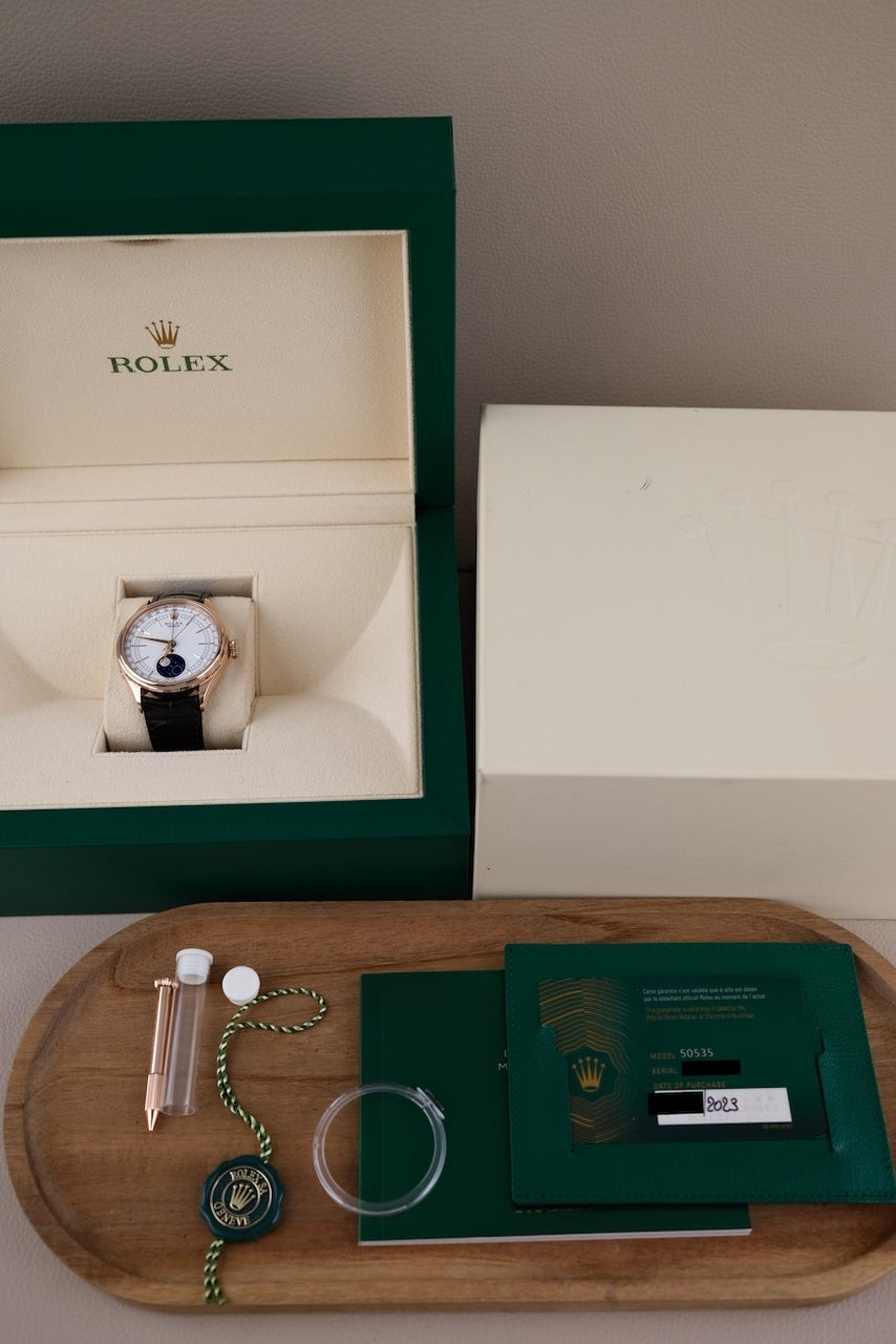 Rolex Cellini Moonphase 50535 - Papiere und oder Lieferumfang