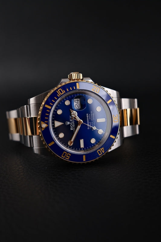 Rolex Submariner  126613LB Box + og. Papiere Bluesy, First Buyer's Invoice, LC EU