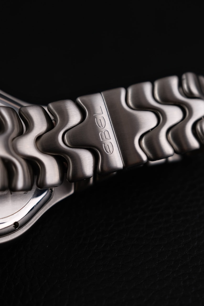 Ebel Sportwave GMT E9123K51 Original Papiere 43mm, German Delivered