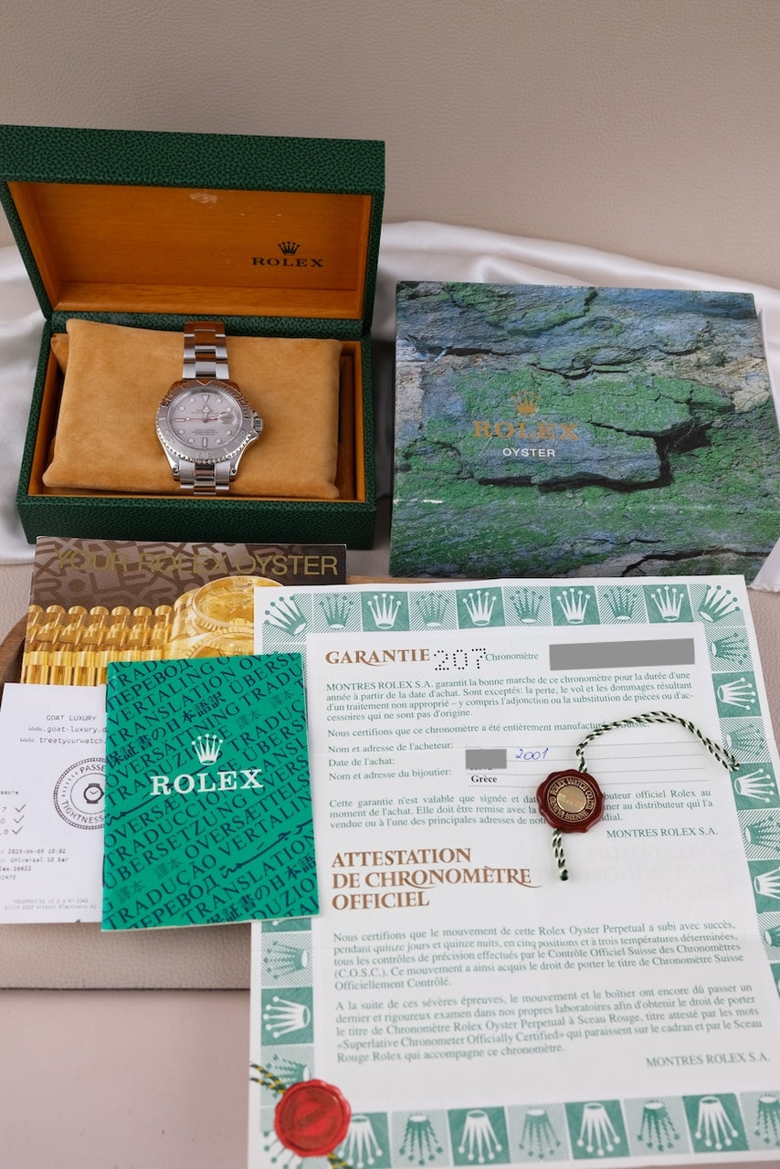 Rolex Yachtmaster 40 16622 - Papers and documentation