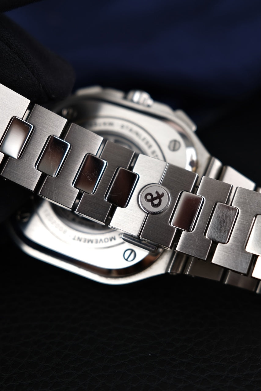 Bell & Ross BR 05 Chrono Blue BR05C-BU-ST/SST Box + og. Papiere German First Buyer's Invoice