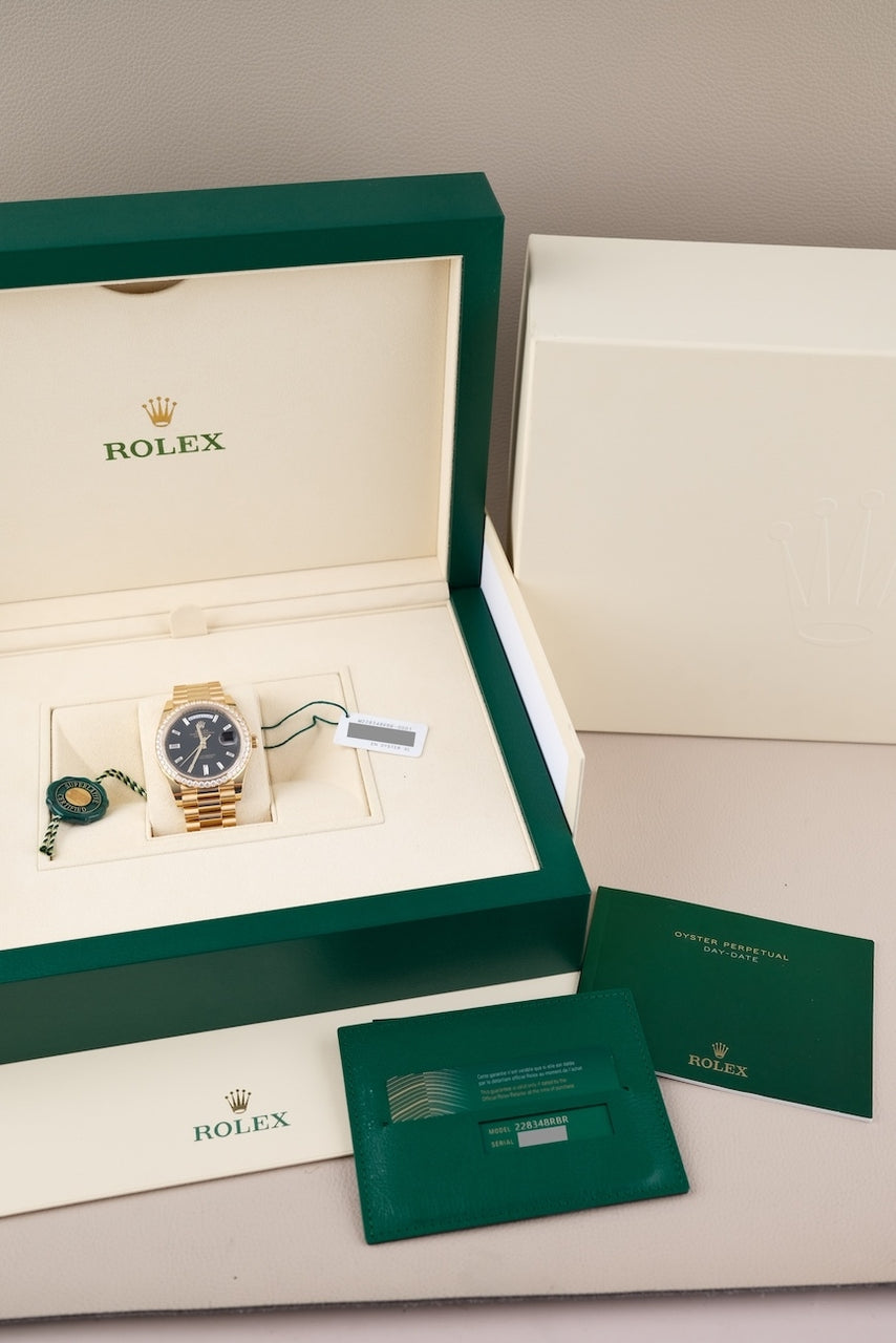 Rolex Day-Date 40 228348RBR - Papiere und oder Lieferumfang