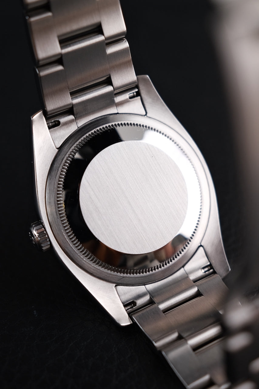 Rolex Oyster Perpetual 36 116000 Original Papiere Black Dial, Pink Indices, SERVICED