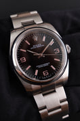 Cargar la imagen en la vista de la galería, Rolex Oyster Perpetual 36 116000 Original Papiere Black Dial, Pink Indices, SERVICED
