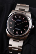 Cargar la imagen en la vista de la galería, Rolex Oyster Perpetual 36 116000 Original Papiere Black Dial, Pink Indices, SERVICED
