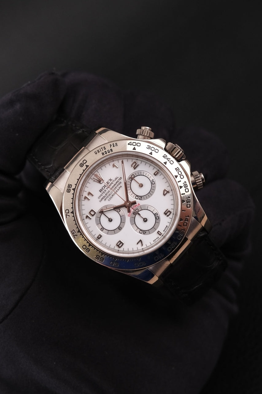 Rolex Daytona 116519 SERVICED Whitegold