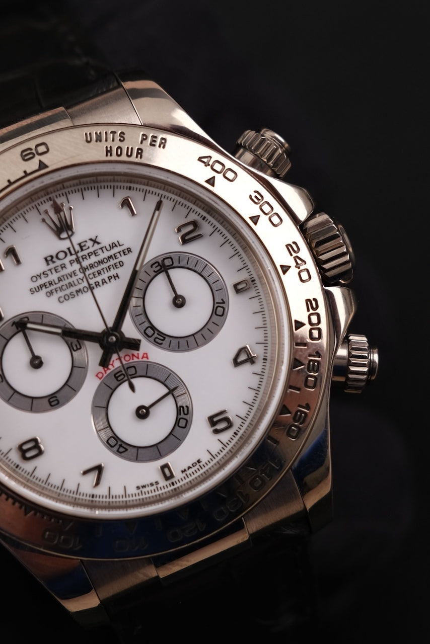 Rolex Daytona 116519 SERVICED Whitegold