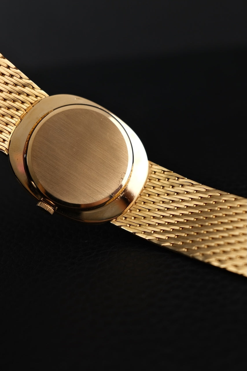 Patek Philippe Ellipse d'Or 3748/1 18k Gold, Uncut Gold Bracelet, Rare, 27 x 32mm